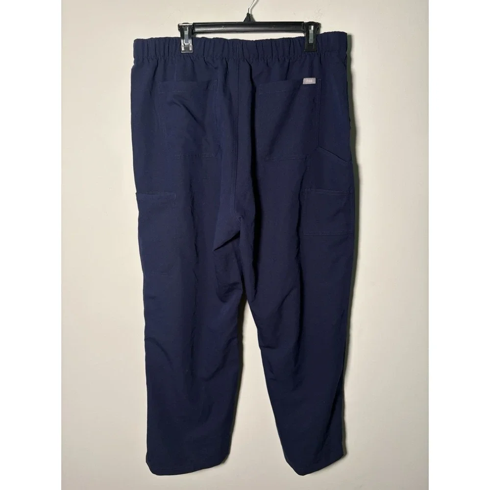 FIGS Halcott Relaxed Straight Leg Men's Scrub Pants 2XL Regular Navy Blue New